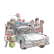 Illustration for article titled Your Favorite Pop Culture Vehicles Come To Life In a One-Day-Only Art Show